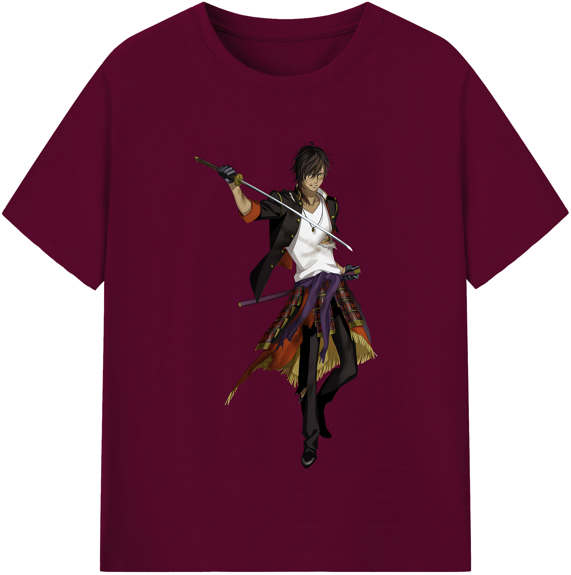 （画像用） 刀剣乱舞 Touken Ranbu レディースカジュアルプリントTシャツ（綿100％）
